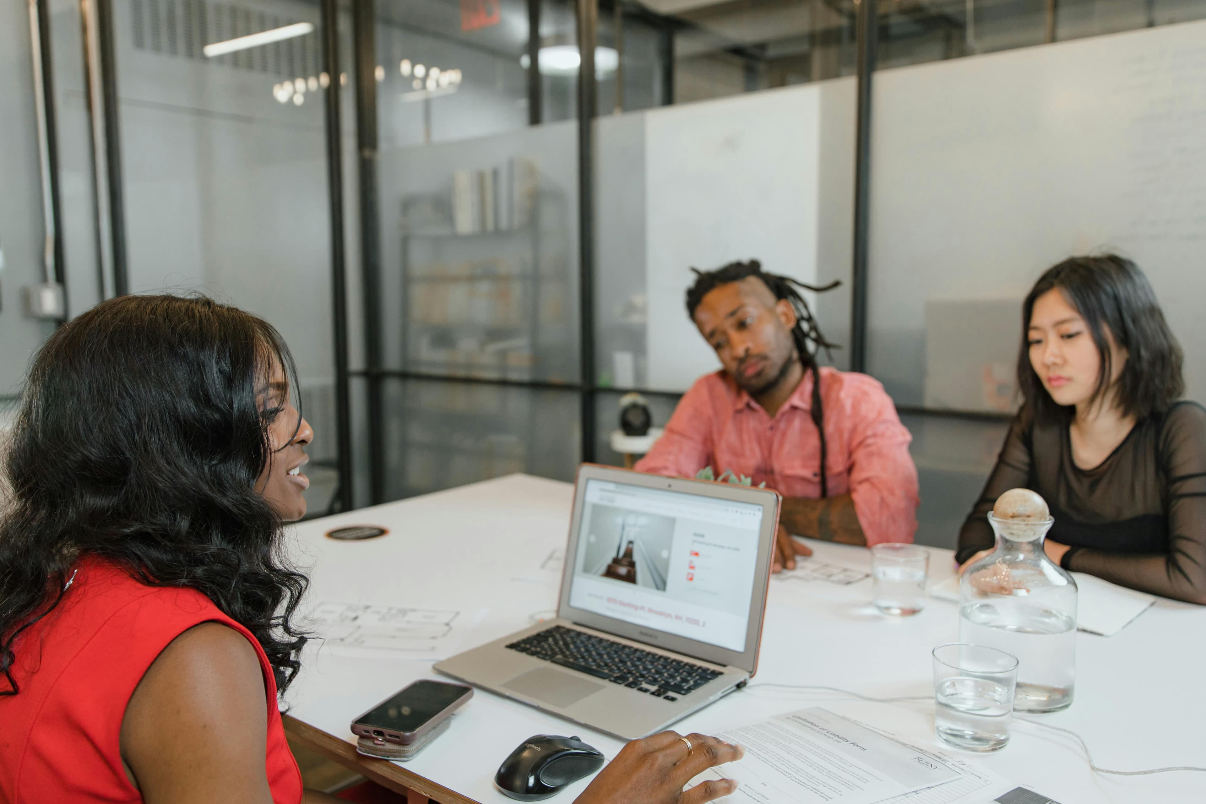 Editorial and communications team meeting